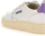 Autry Witte Leren Sneakers met Lila Accenten White Dames - Thumbnail 31