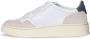 Autry Witte leren sneakers met groene hiel geïnspireerd op jaren 80 design White Heren - Thumbnail 15