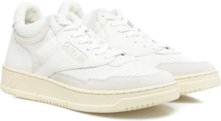 Autry Contrast Hiel Sneakers voor Vrouwen White Dames
