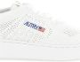 Autry Witte geperforeerde stoffen sneakers White Dames - Thumbnail 8