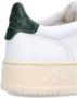 Autry Witte Leren Sneakers met Geperforeerde Tip White - Thumbnail 4