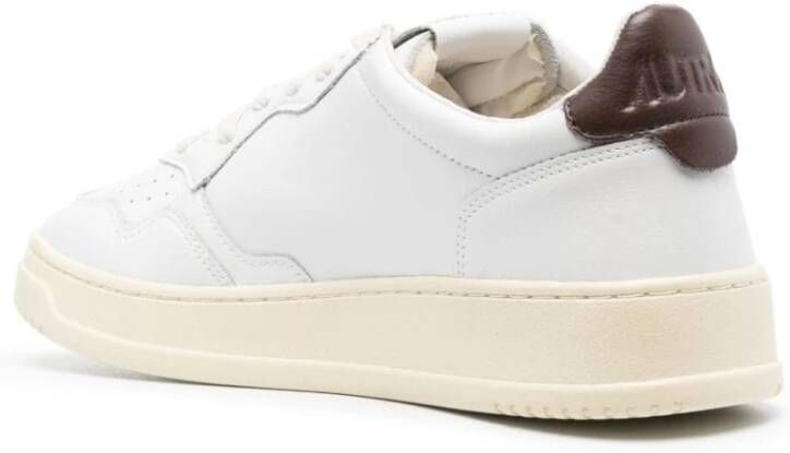 Autry Vintage 1980s Medalist Lage Sneakers White Heren