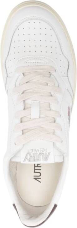 Autry Vintage 1980s Medalist Lage Sneakers White Heren