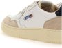 Autry Witte leren sneakers met groene hiel geïnspireerd op jaren 80 design White Heren - Thumbnail 14
