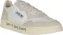 Autry Witte leren sneakers met geperforeerde neus Multicolor Heren - Thumbnail 3