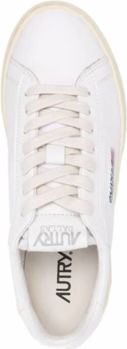 Autry Witte leren damessneakers Wit Dames