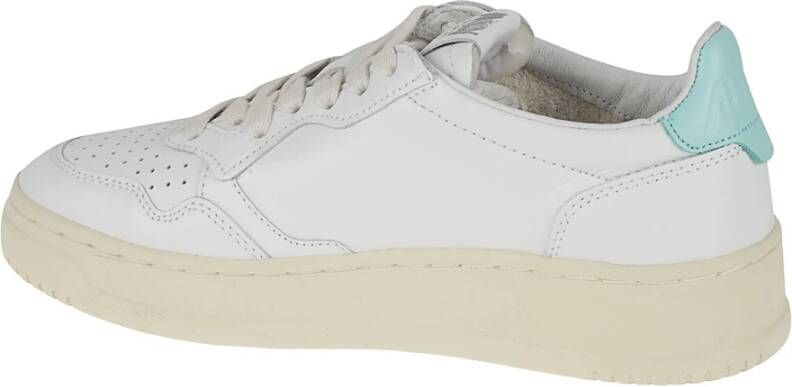 Autry Luxe kalfsleren sneakers Wit Dames