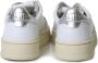 Autry Witte Leren Sneakers met Vetersluiting Wit Dames - Thumbnail 14