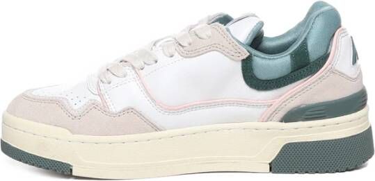 Autry Katoenmix Sneakers Wit Dames