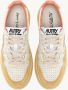 Autry Vintage Lage Leren en Suède Sneakers White Dames - Thumbnail 8