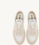 Autry Witte en Nude Leren Sneaker met Geperforeerde Neus White Dames - Thumbnail 10