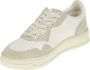 Autry Witte leren sneakers met geperforeerde neus en geborduurd logo White Dames - Thumbnail 4