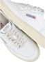 Autry Witte Leren Sneakers met Geborduurd Logo White Dames - Thumbnail 5