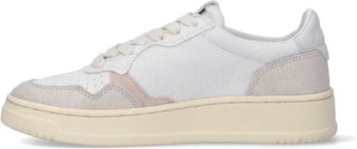 Autry Witte Lage Sneakers voor Dames Wit Dames