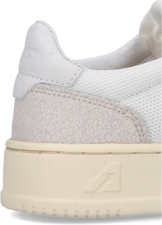 Autry Witte Lage Sneakers voor Dames Wit Dames