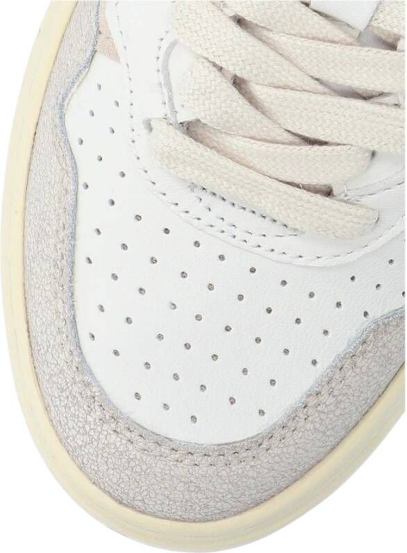 Autry Witte Lage Sneakers voor Dames Wit Dames