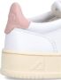 Autry Witte Leren Sneakers met Iconische Achterzak White Dames - Thumbnail 15