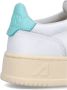Autry Leren Lage Sneakers met Contrast Inzetstukken White Dames - Thumbnail 4