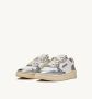 Autry Witte Leren Sneakers met Zilveren Details White Dames - Thumbnail 9
