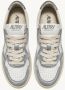 Autry Witte Leren Sneakers met Zilveren Details White Dames - Thumbnail 15