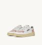 Autry Lage leren sneakers met contrasterende inzetstukken White Dames - Thumbnail 6