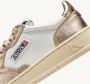 Autry Witte Platina Leren Sneakers Vintage-geïnspireerd Wit Dames - Thumbnail 89