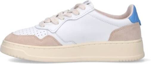 Autry Witte Casual Sneakers Wit Dames