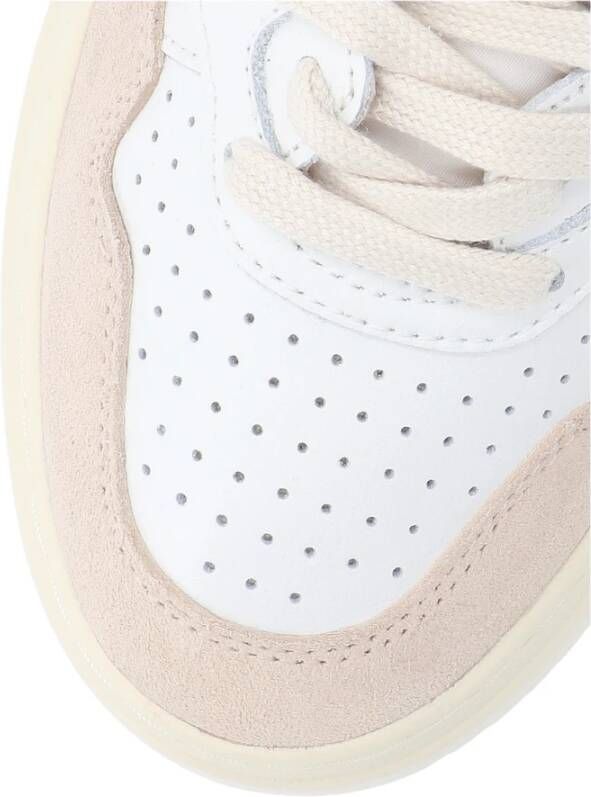 Autry Witte Casual Sneakers Wit Dames