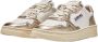 Autry Witte Platina Leren Sneakers Vintage-geïnspireerd Wit Dames - Thumbnail 119