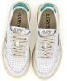 Autry Witte sneakers met elegant logo en groen detail Wit Dames - Thumbnail 10