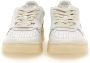 Autry Witte Mauve Lage Sneaker met Leren Tong White Dames - Thumbnail 13