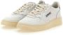 Autry Witte Mauve Lage Sneaker met Leren Tong White Dames - Thumbnail 14