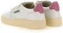 Autry Witte Mauve Lage Sneaker met Leren Tong White Dames - Thumbnail 15