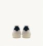 Autry Vintage Lage Top Wit Blauwe Sneakers White Heren - Thumbnail 4