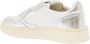 Autry Kleurrijke Leren Sneaker met Reflecterend Label Gray Dames - Thumbnail 7