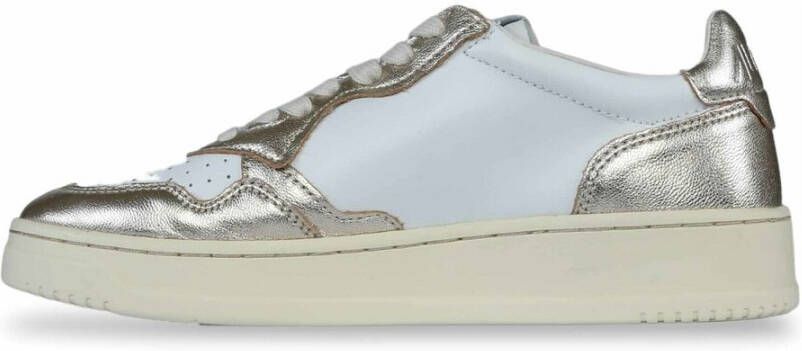 Autry medaillewinnaar tweekleurige platina schoenen Wit Dames