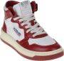 Autry Sneakers van twee kleuren leer Rood Dames - Thumbnail 5