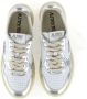 Autry Kleurrijke Leren Sneaker met Reflecterend Label Gray Dames - Thumbnail 11