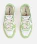 Autry Wit en Lime Gecombineerde Sneakers Wit Dames - Thumbnail 3