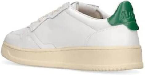 Autry Witte Leren Medalist Sneakers Wit Dames