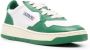 Autry Witte Groene Leren Sneakers met Geperforeerde Neus Green - Thumbnail 15
