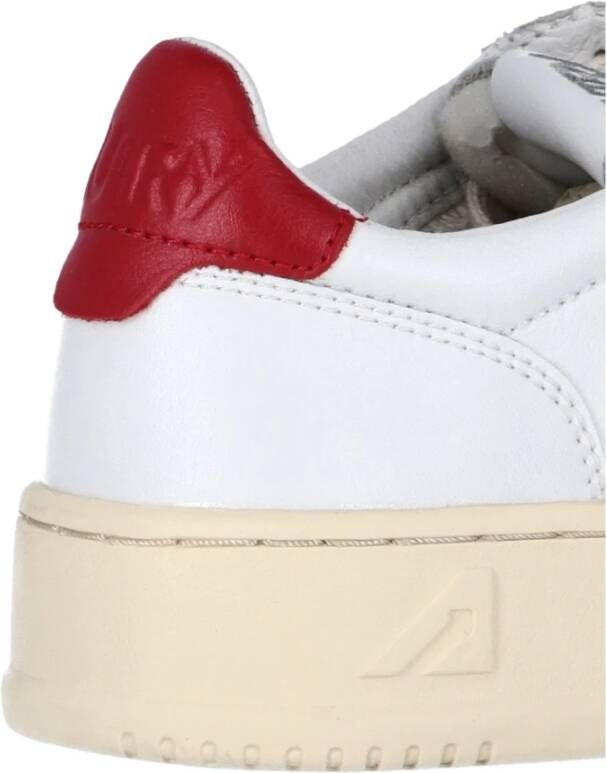 Autry Witte lage sneakers voor heren Wit Heren