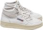 Autry Witte High-Top Sneakers Met Geperforeerde Details White - Thumbnail 14