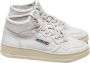 Autry Witte Leren Sneakers met Multilayer Inzetstukken White Heren - Thumbnail 14