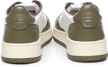 Autry Katoenen Sneakers Wit Heren