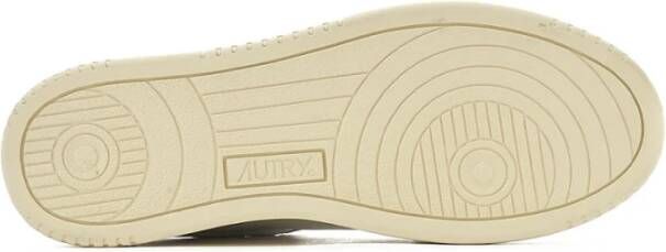 Autry "Witte Medalist 01 Lage Sneakers" Wit Heren