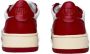 Autry Witte en rode leren sneakers White Heren - Thumbnail 2