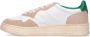 Autry Witte Leren Sneakers met Geperforeerde Neus White Heren - Thumbnail 2