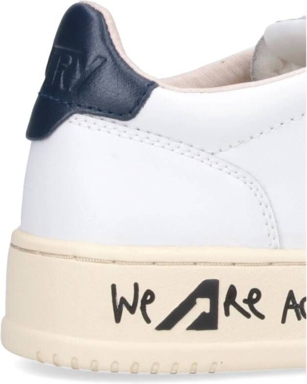 Autry Witte Sneakers Wit Heren