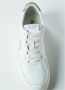 Autry Witte bruine leren sneakers Vintage geïnspireerd ontwerp Wit - Thumbnail 10